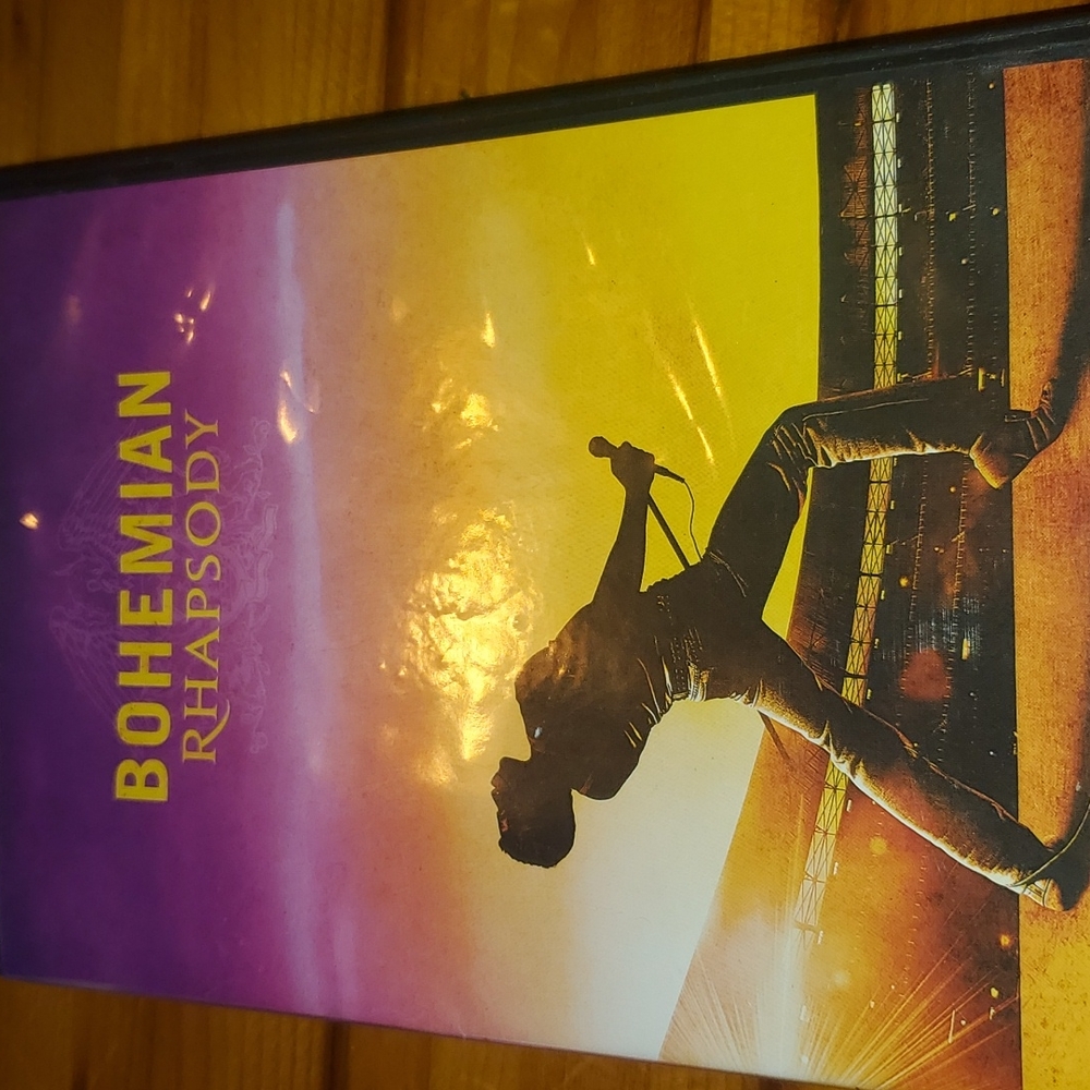 Bohemian Rhapsody Queen movie DVD 2019